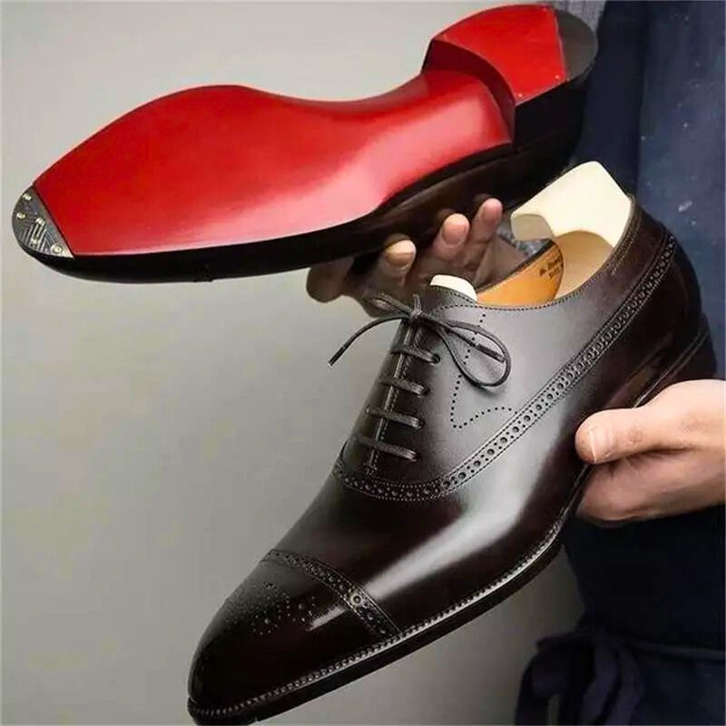 John | Klassieke leren Oxfordschoenen