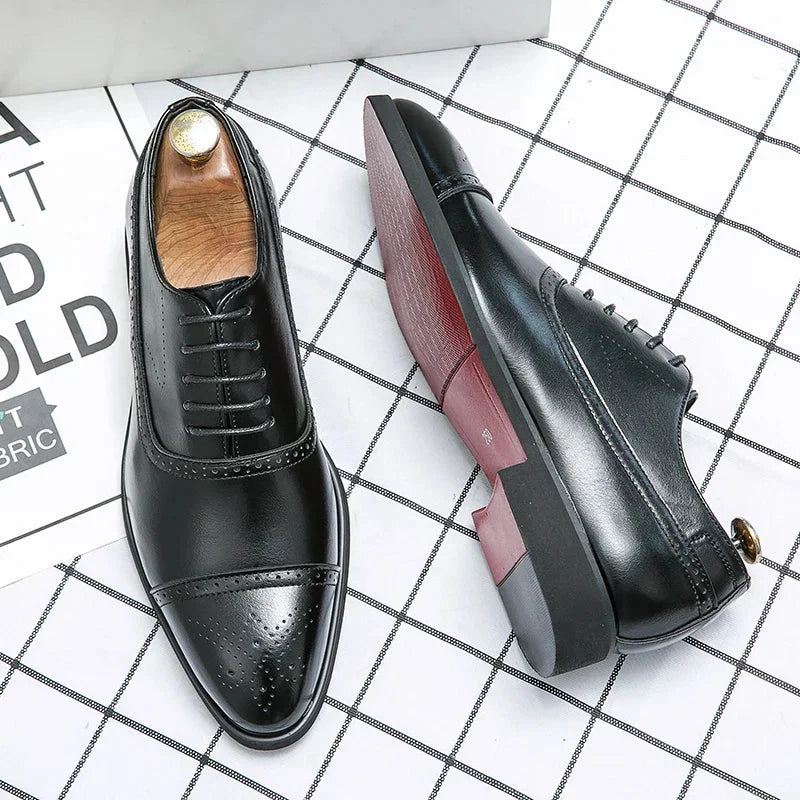 John | Klassieke leren Oxfordschoenen