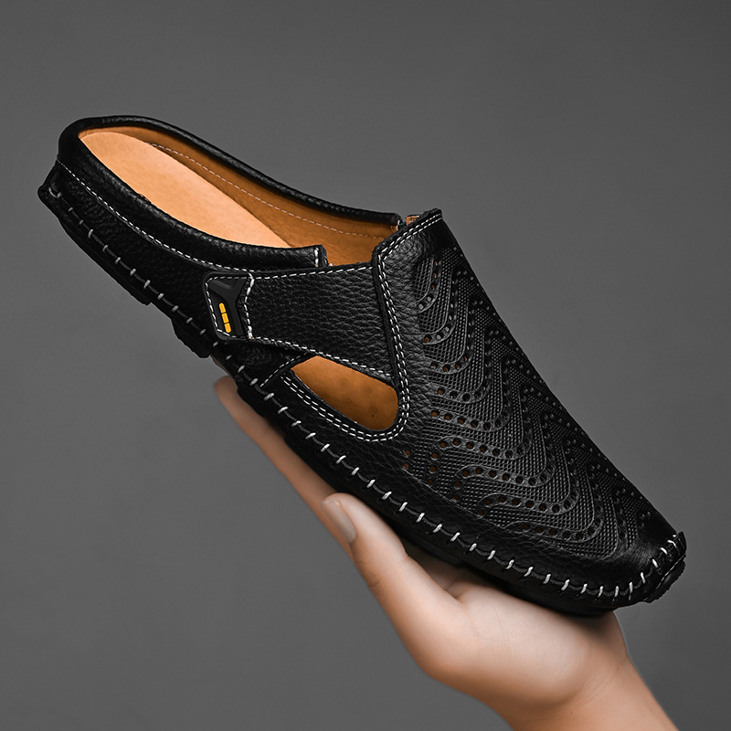 Julian | Leren sandalen voor heren