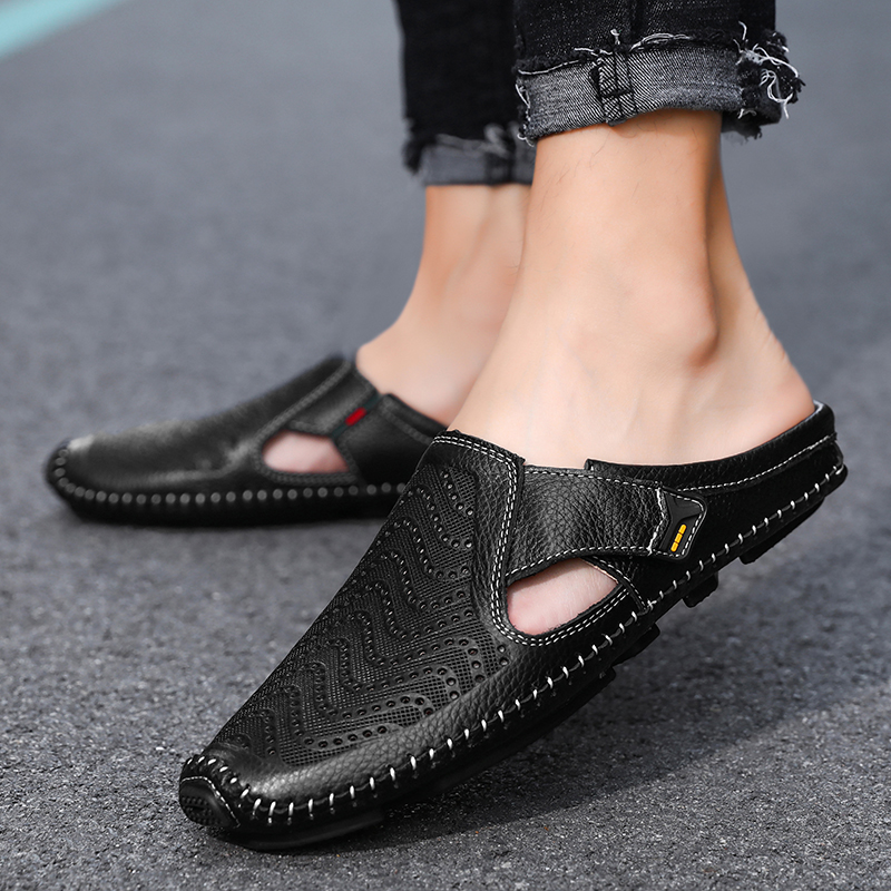 Julian | Leren sandalen voor heren