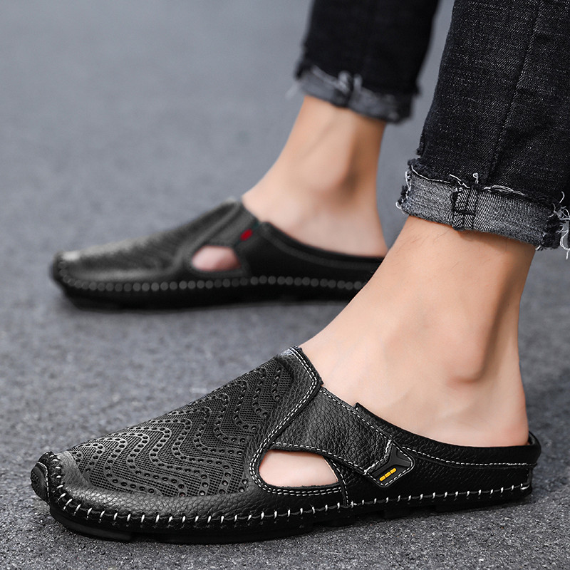 Julian | Leren sandalen voor heren