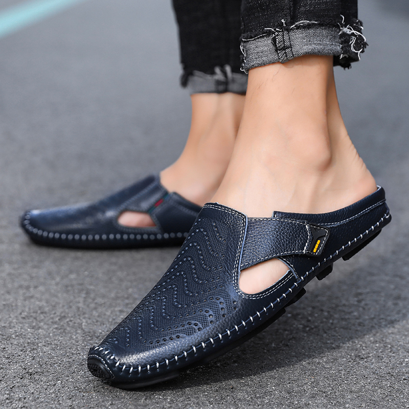 Julian | Leren sandalen voor heren