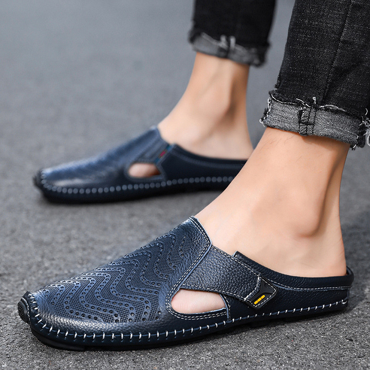 Julian | Leren sandalen voor heren
