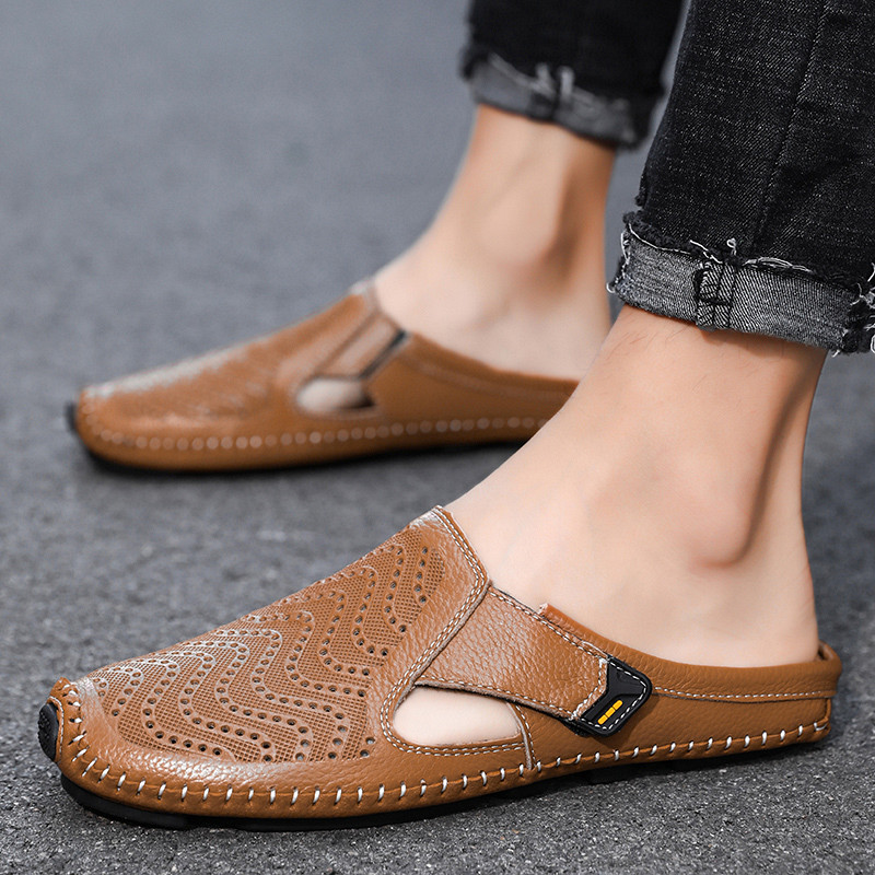 Julian | Leren sandalen voor heren