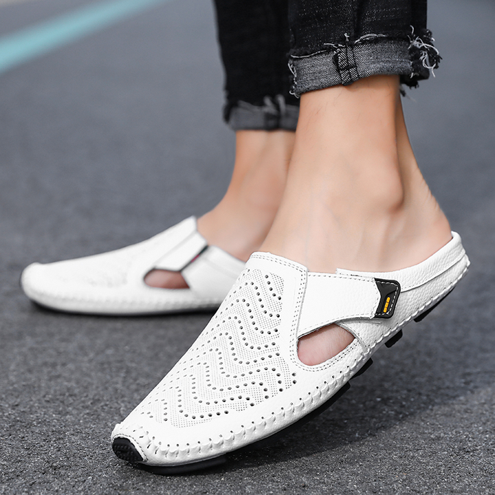 Julian | Leren sandalen voor heren