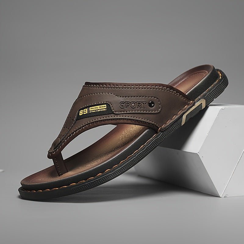 Karel | Comfortabele Antislip Herensandalen