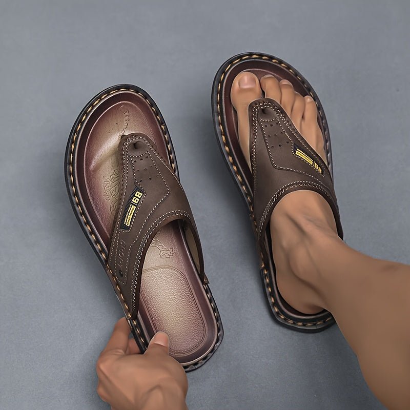 Karel | Comfortabele Antislip Herensandalen