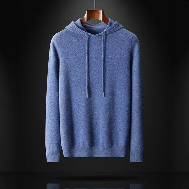Louis | Verfijnde Gebreide Hoodie