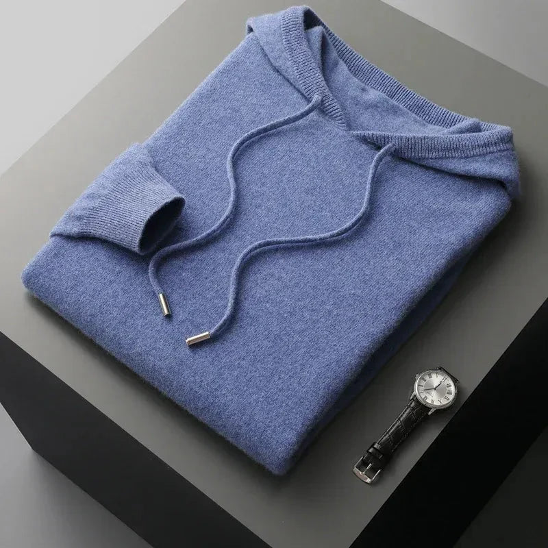 Louis | Verfijnde Gebreide Hoodie