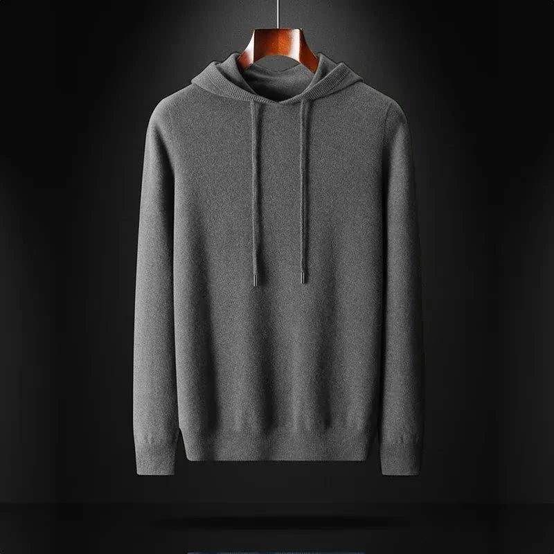 Louis | Verfijnde Gebreide Hoodie