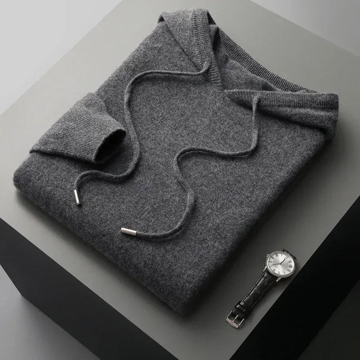 Louis | Verfijnde Gebreide Hoodie