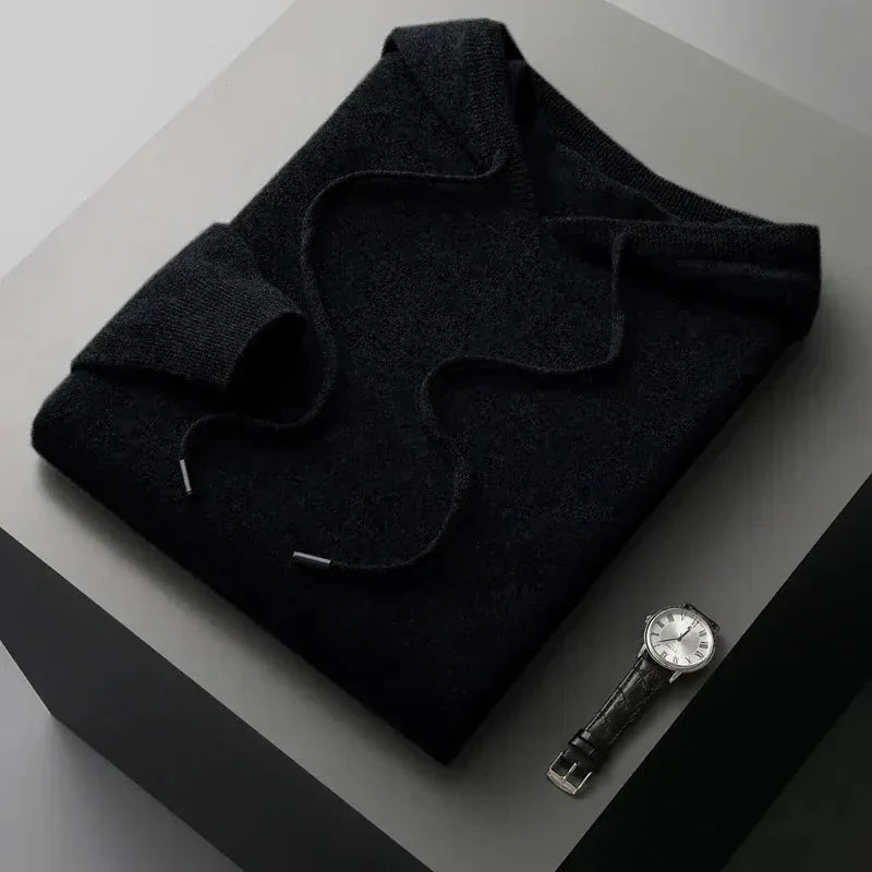 Louis | Verfijnde Gebreide Hoodie