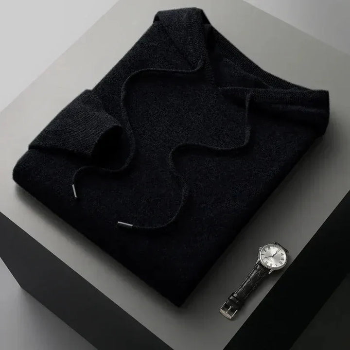 Louis | Verfijnde Gebreide Hoodie