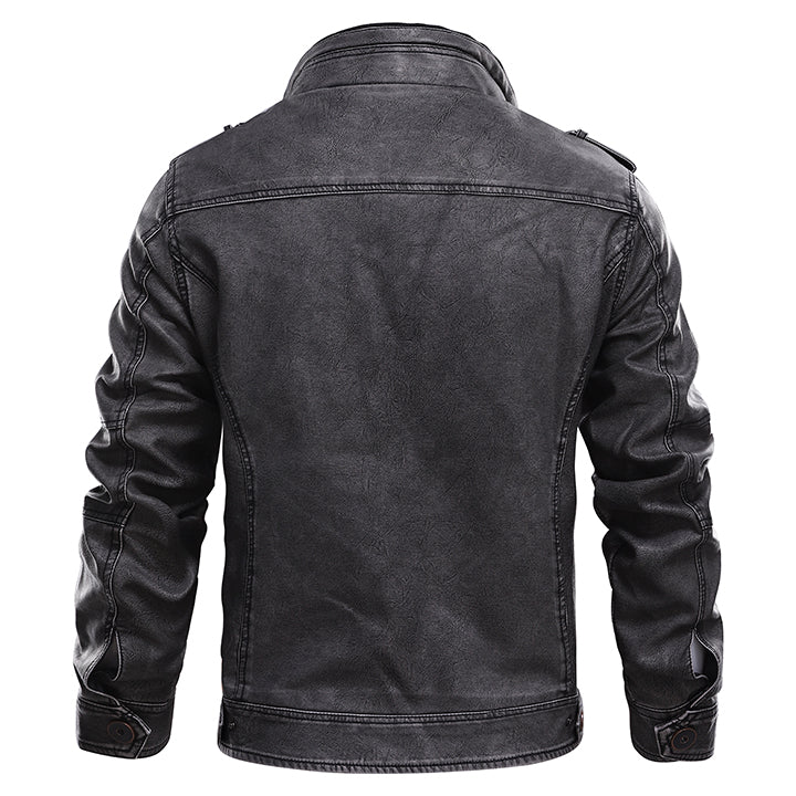 Bjorn | Stoere Leren Jas