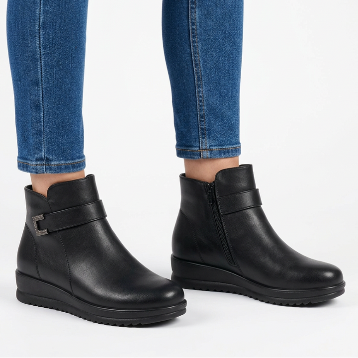 Lisa | Comfortabele Enkellaarsjes voor Dames