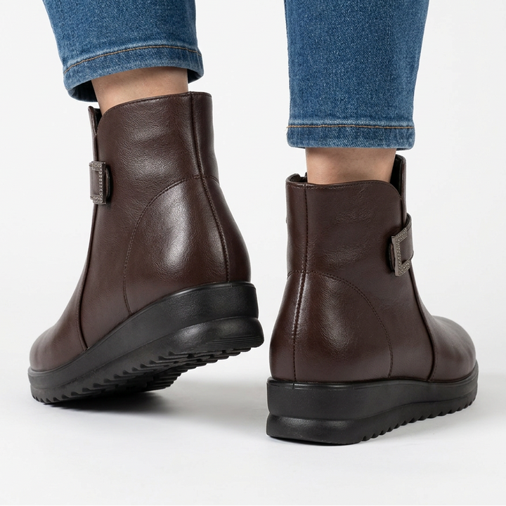Lisa | Comfortabele Enkellaarsjes voor Dames