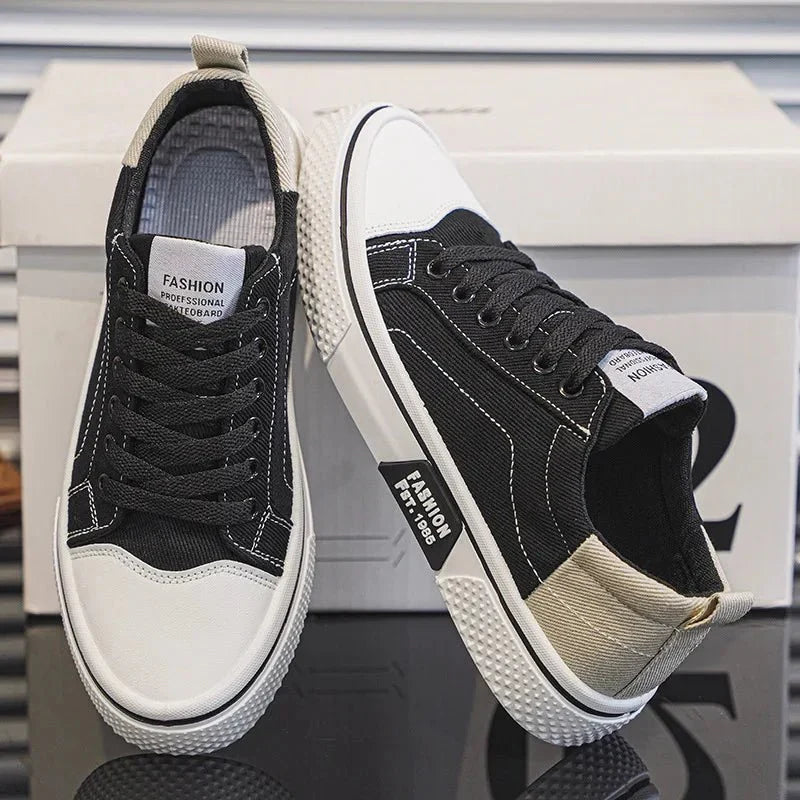 Kian | Retro Canvas Sneakers