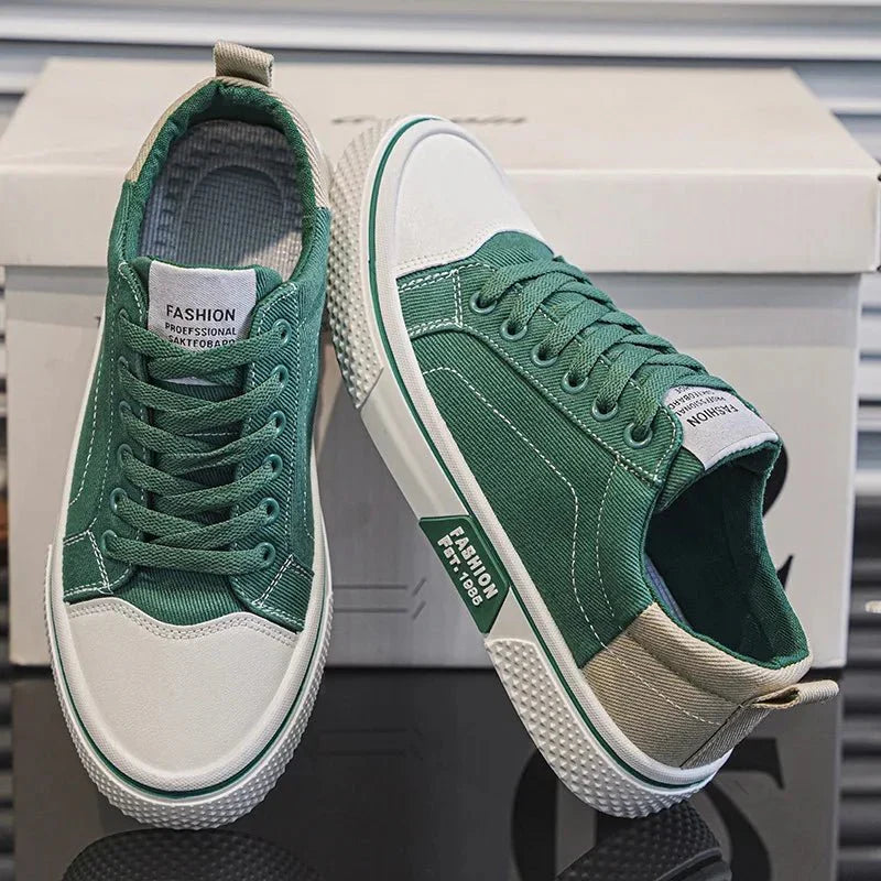 Kian | Retro Canvas Sneakers