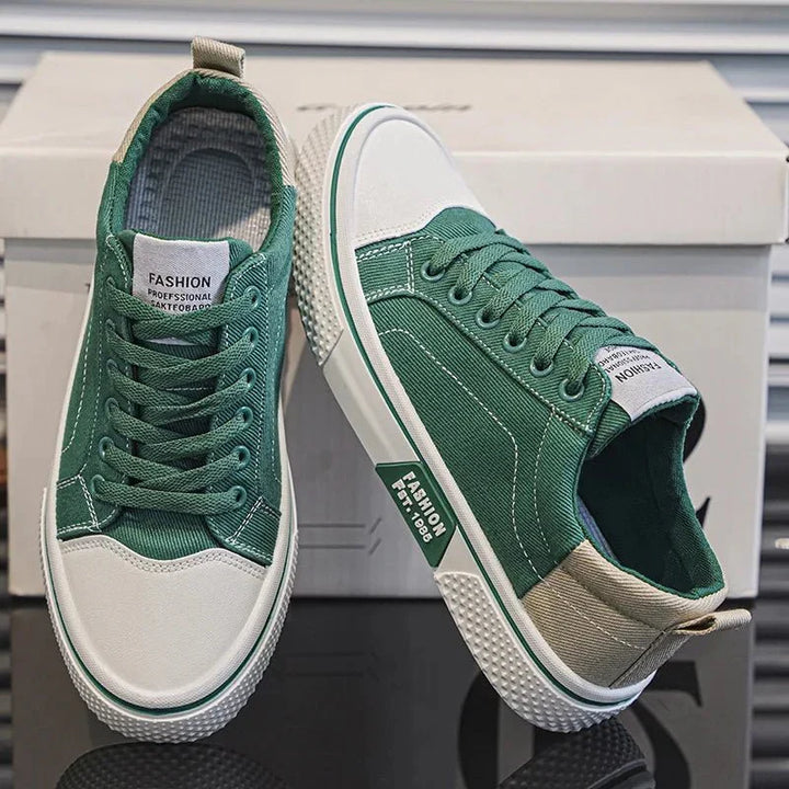 Kian | Retro Canvas Sneakers