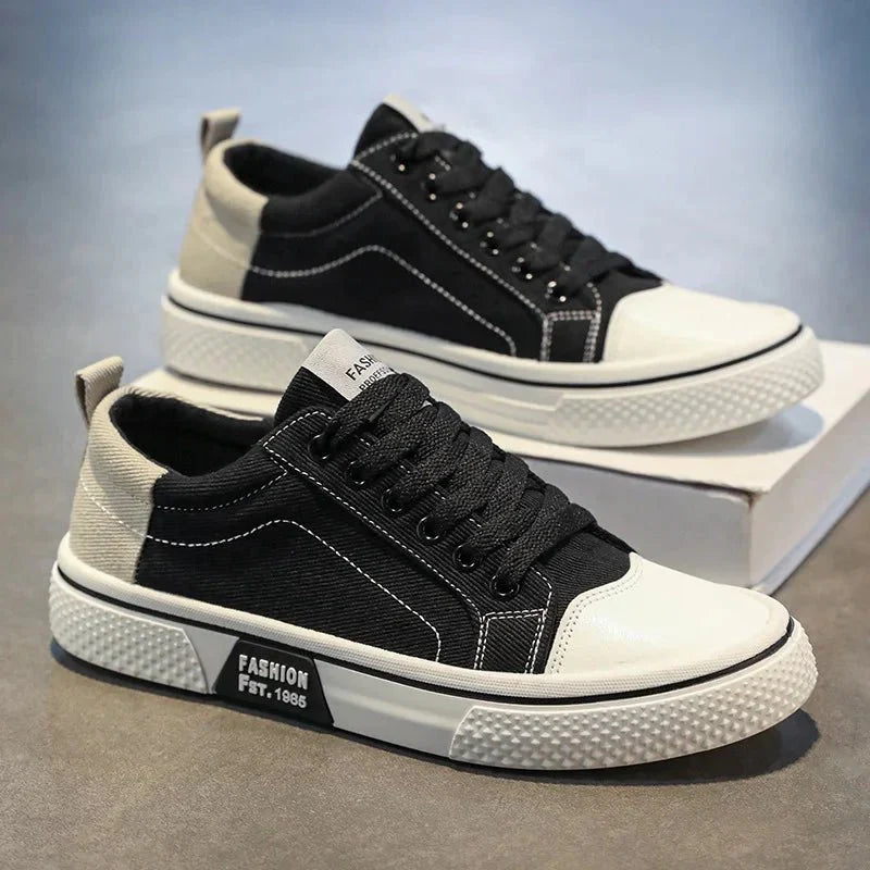 Kian | Retro Canvas Sneakers