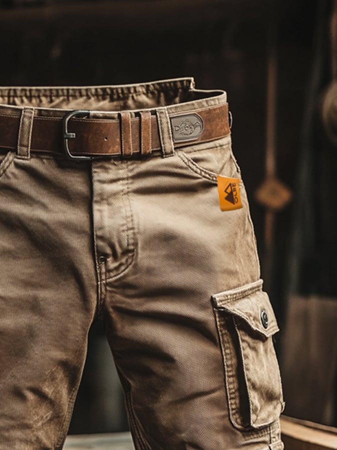Victor | Robuuste Heren Cargoshorts
