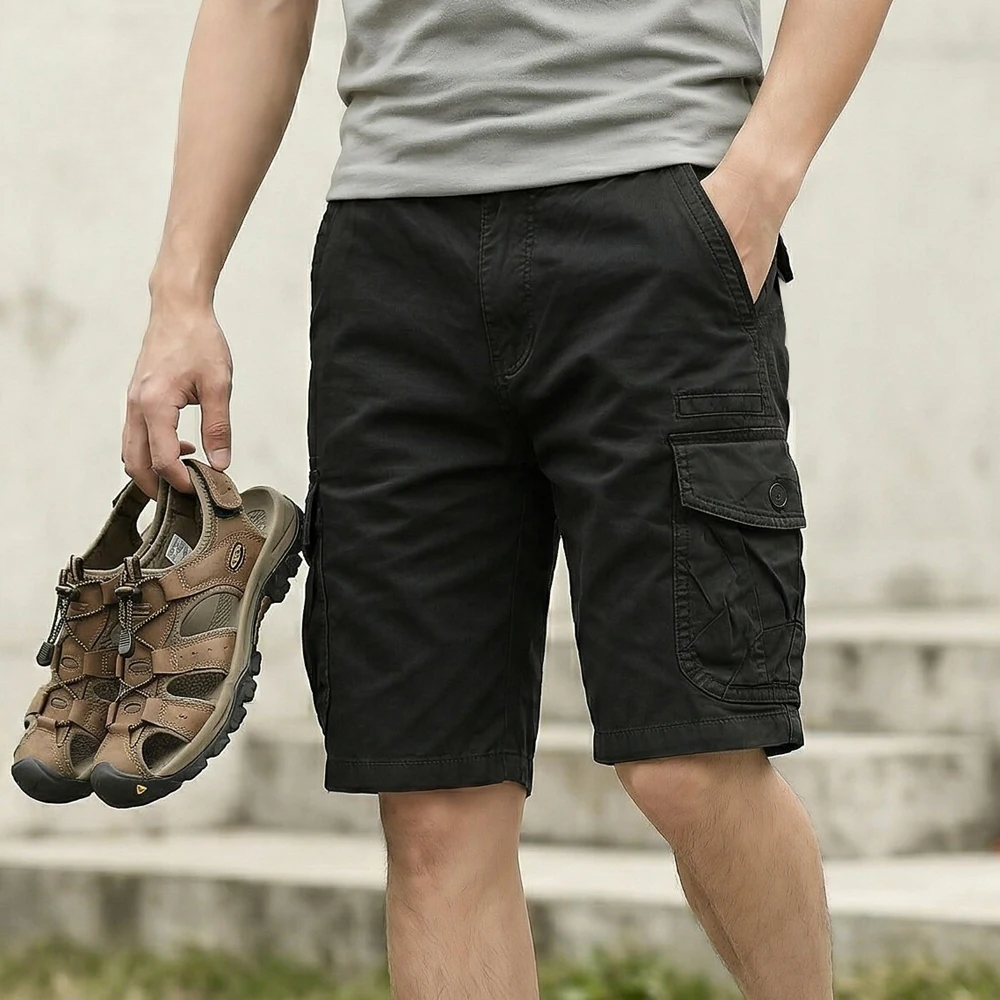 Oliver | Comfortabele katoenen wandelshorts