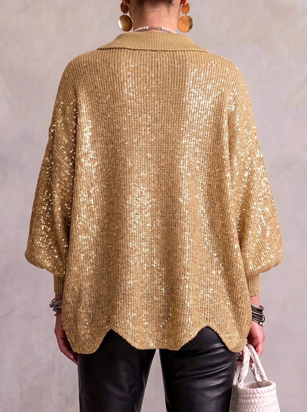 Karina | Oversized vest met knopen