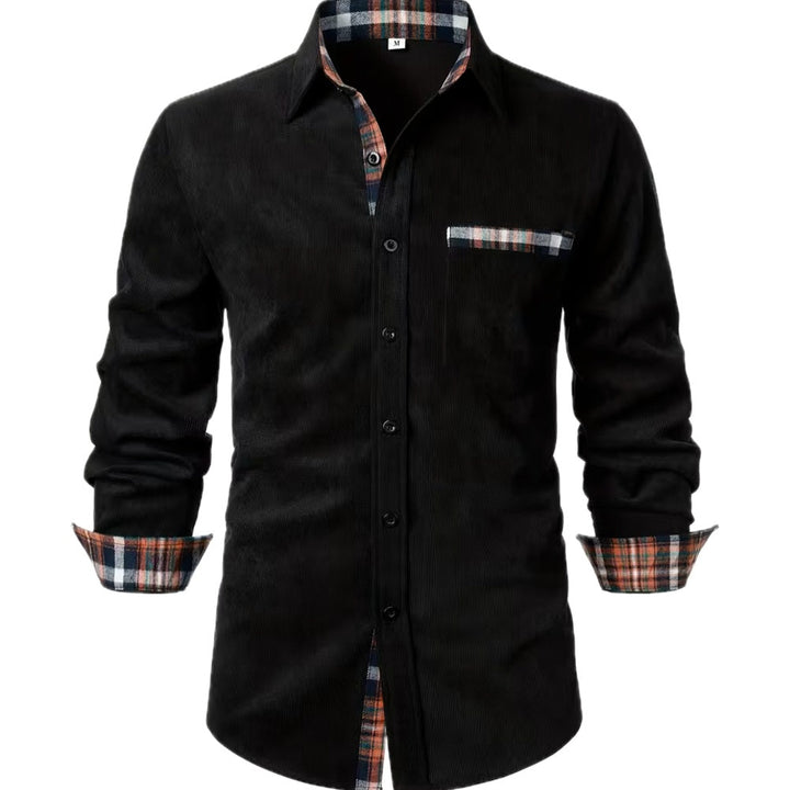 Siem | Casual overhemd met patch