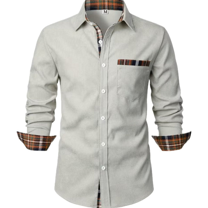 Siem | Casual overhemd met patch