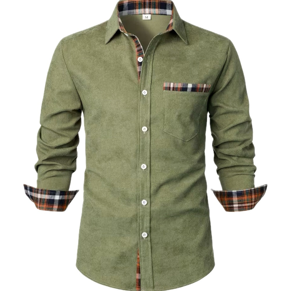 Siem | Casual overhemd met patch