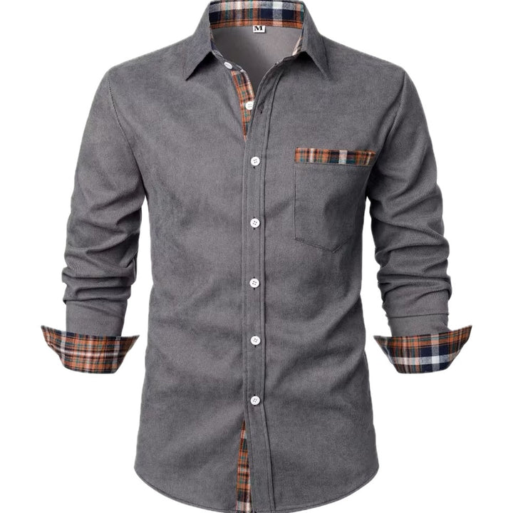 Siem | Casual overhemd met patch