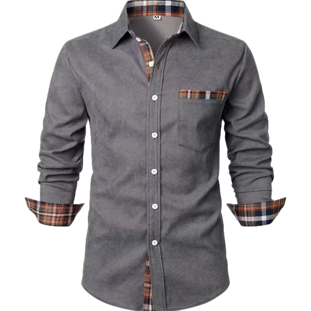 Siem | Casual overhemd met patch