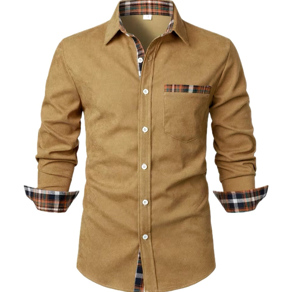 Siem | Casual overhemd met patch