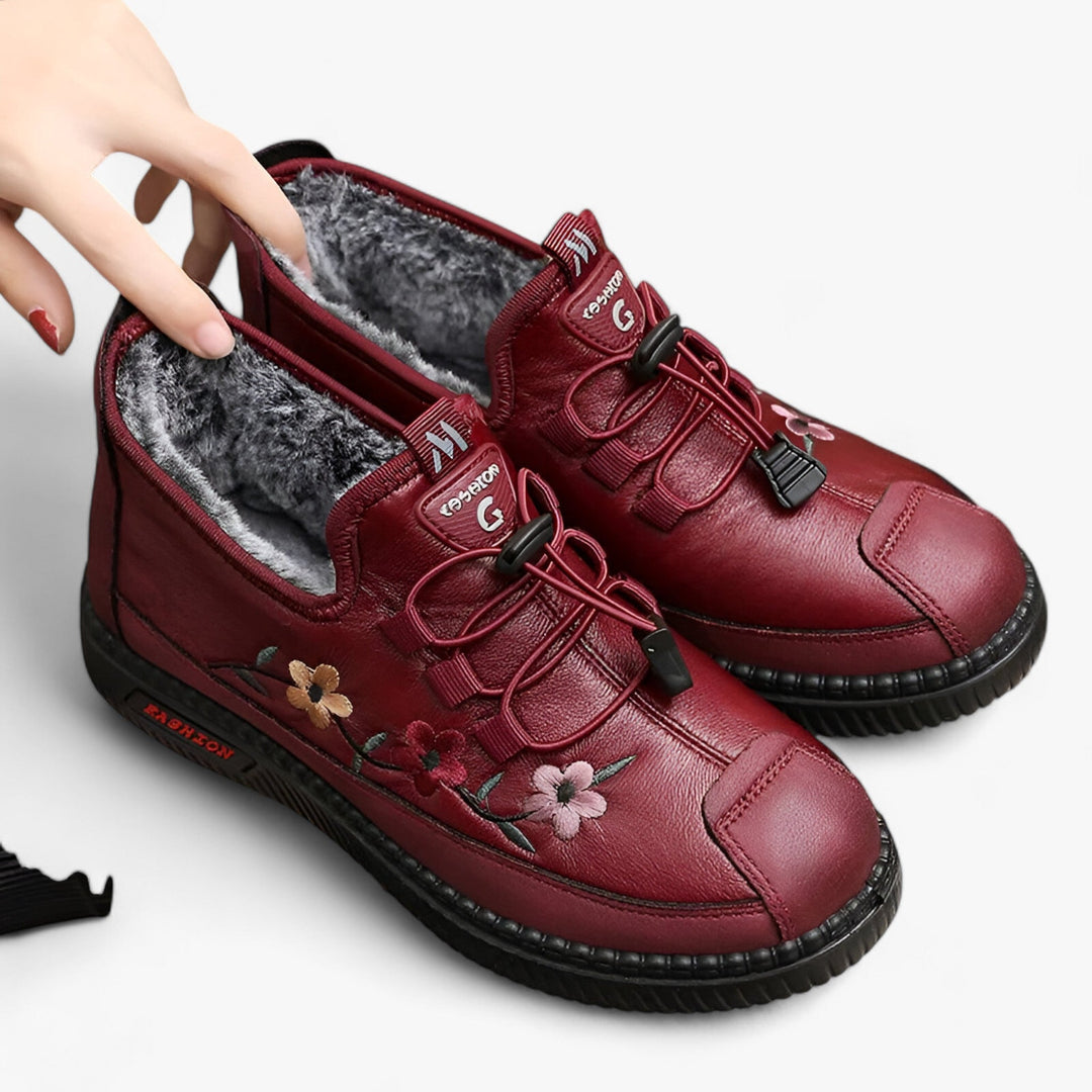 Inés | Comfortabele Pantoffels met Elastische Veters