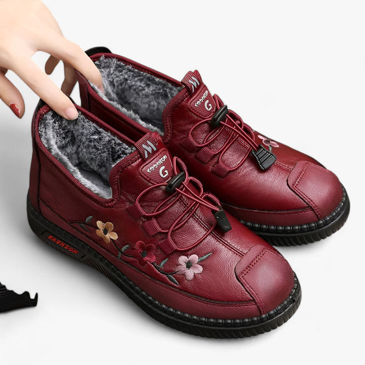 Inés | Comfortabele Pantoffels met Elastische Veters