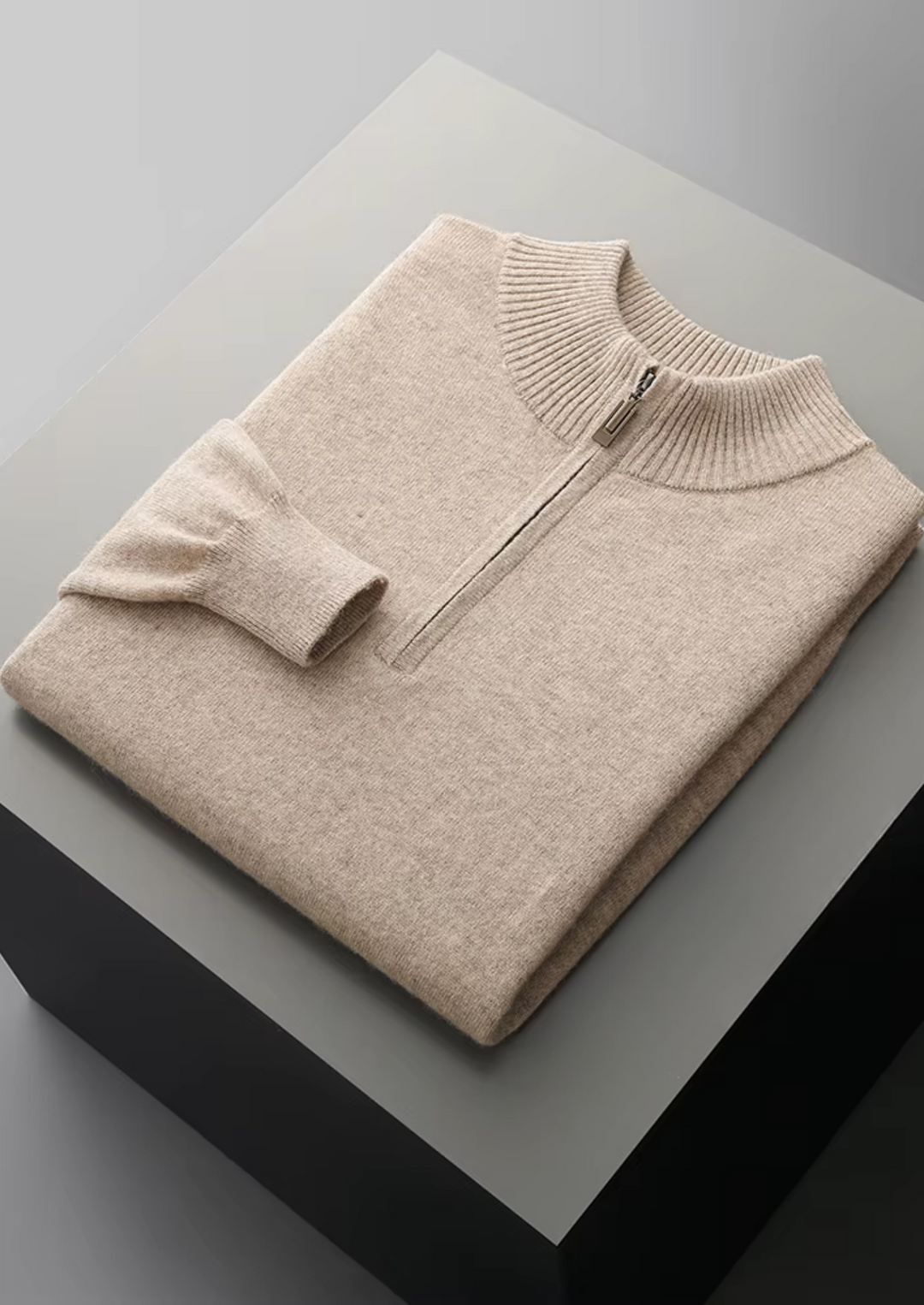 Henri | Klassieke Half-Zip Trui
