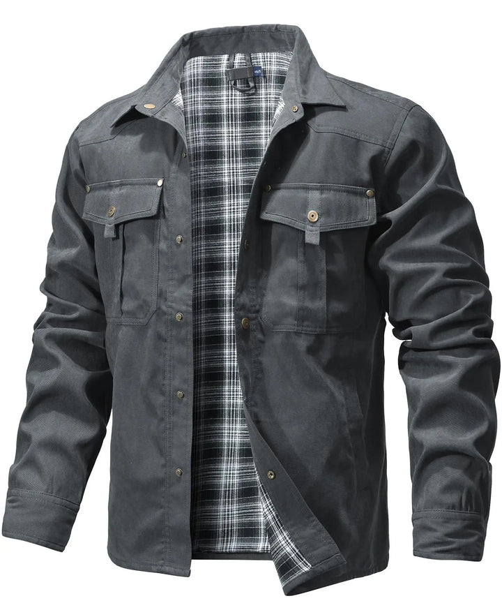 Bram | Robuuste Overshirt Jas