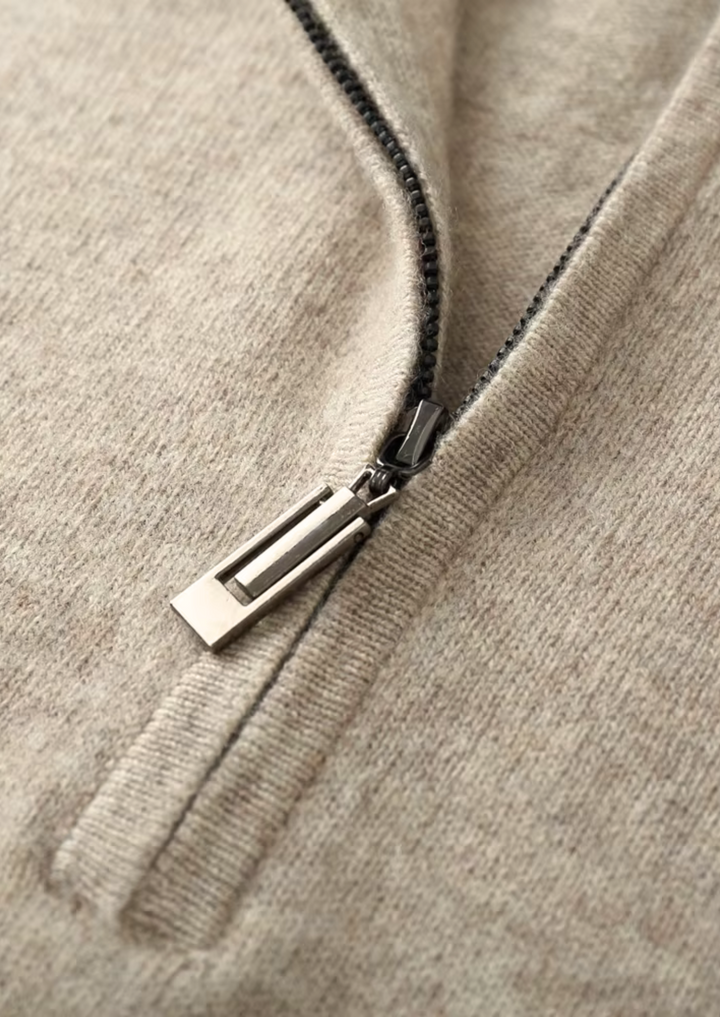 Henri | Klassieke Half-Zip Trui