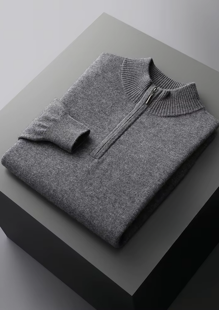 Henri | Klassieke Half-Zip Trui