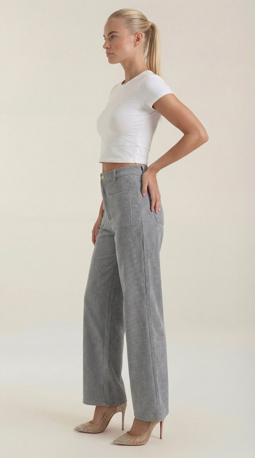 Allison Wijde Corduroy Broek