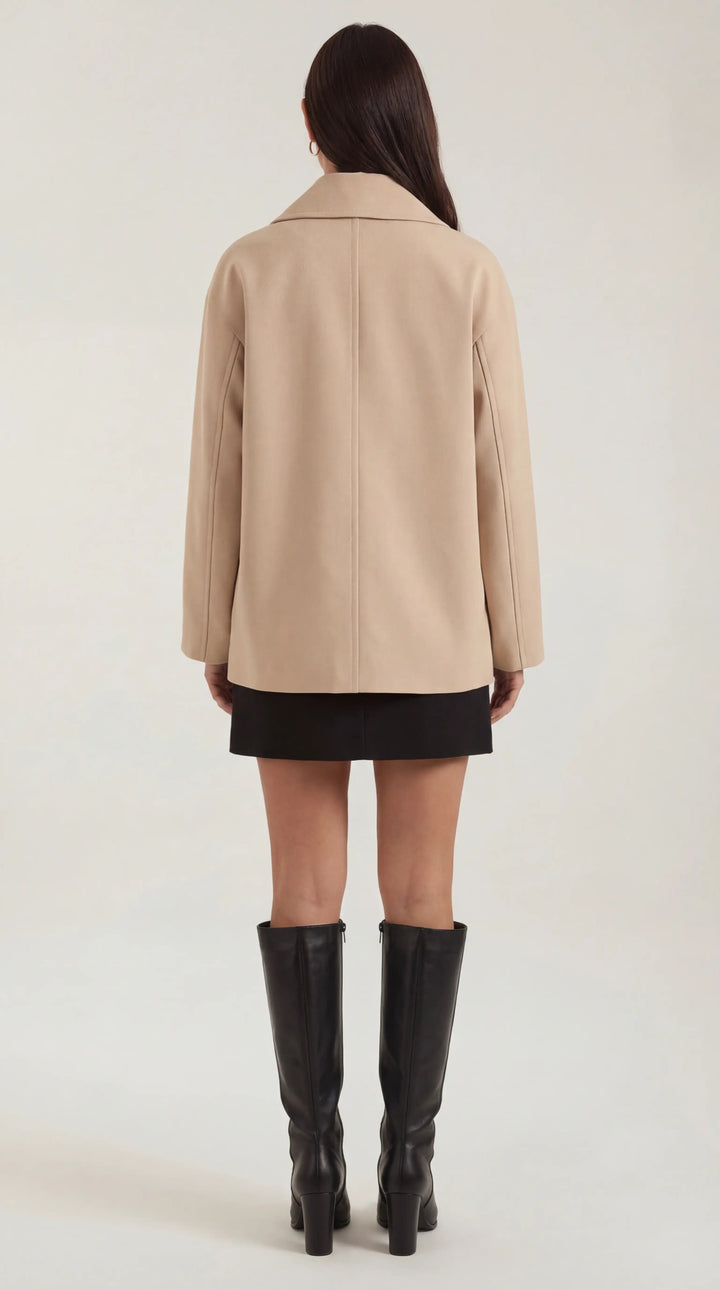 Amanda Oversized Asymmetrische Jas