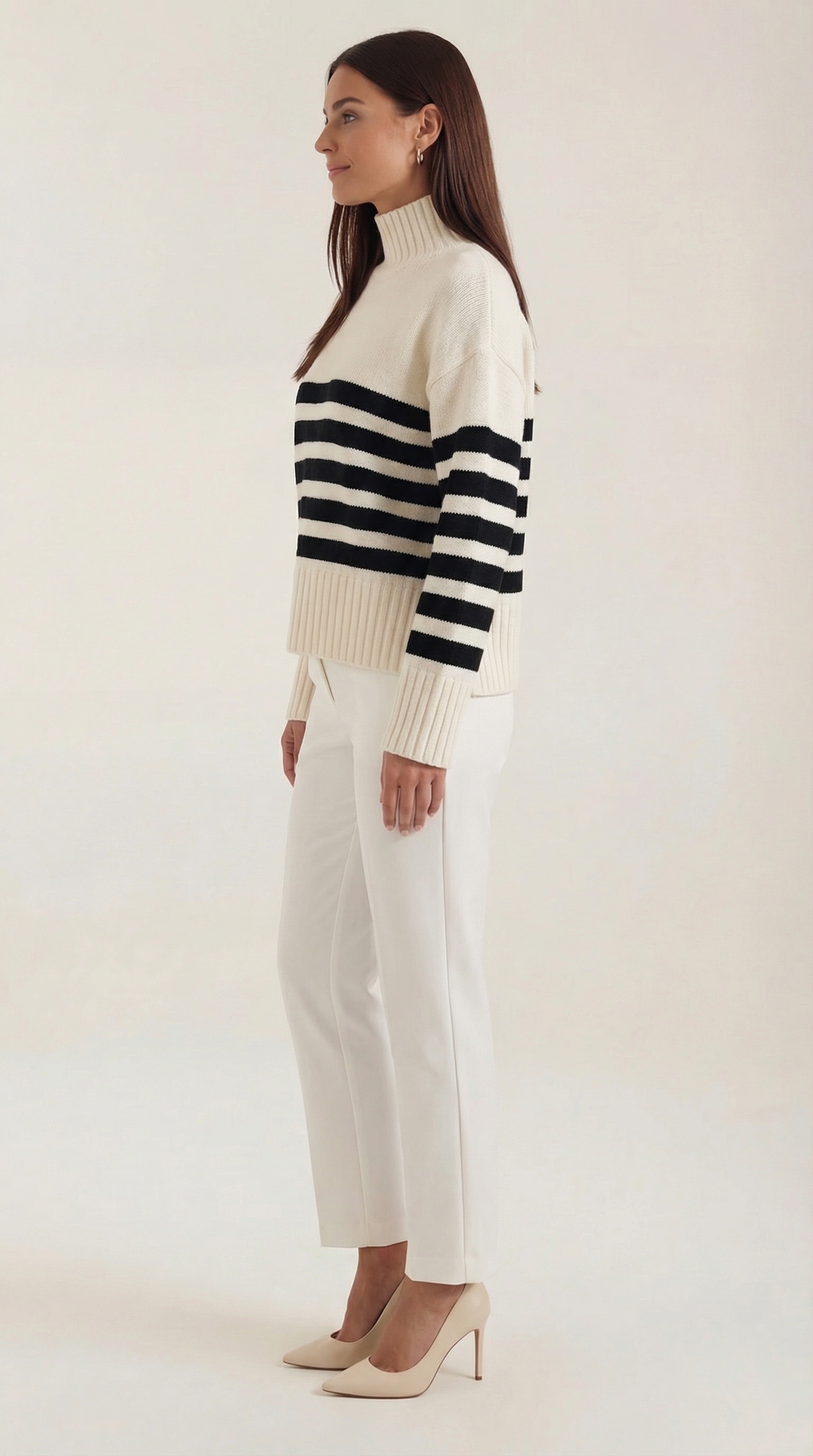Angela Oversized Gestreepte Trui