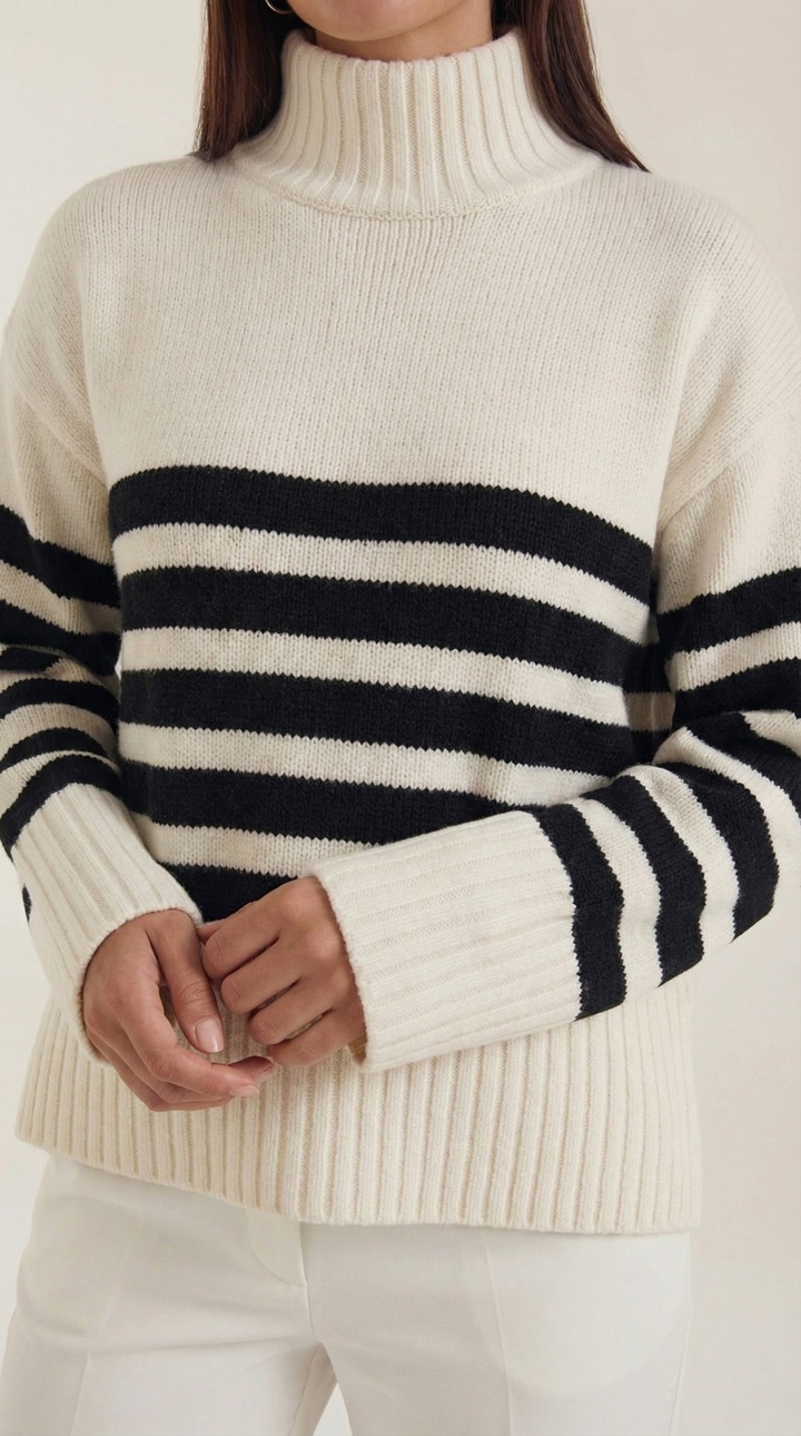 Angela Oversized Gestreepte Trui