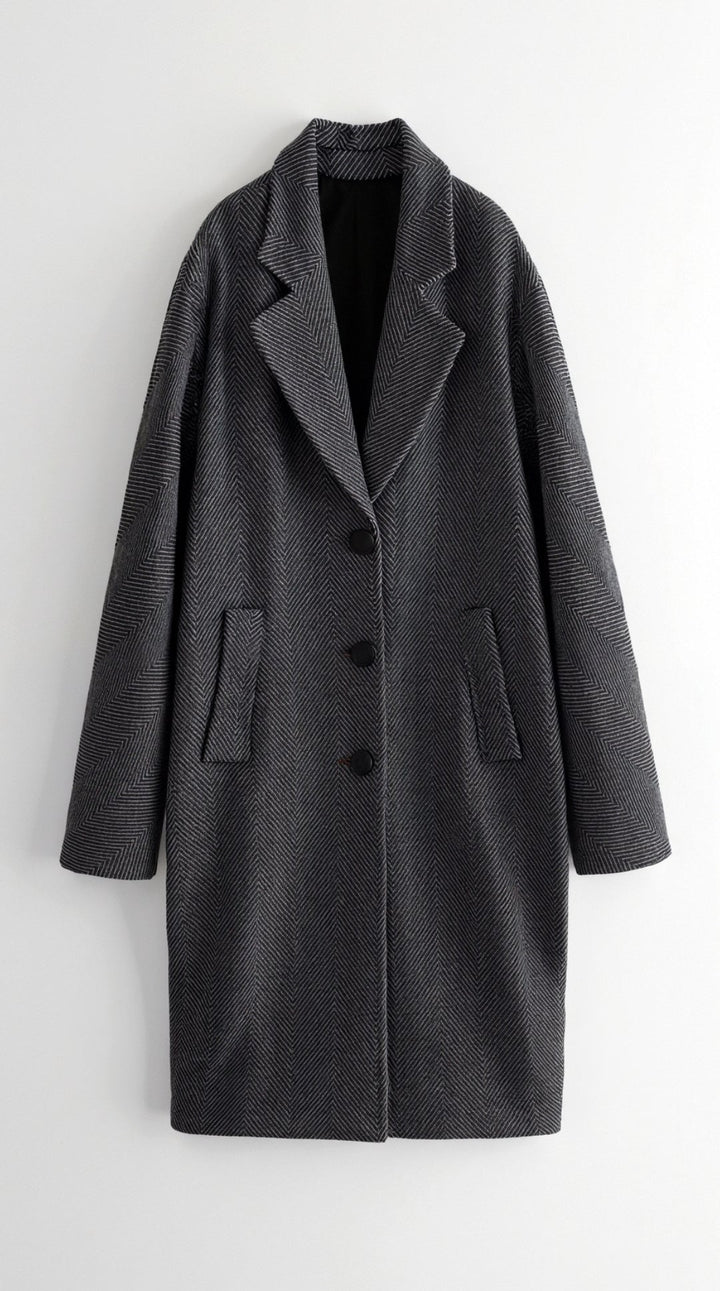 Ann Grauer Klassieke Trenchcoat