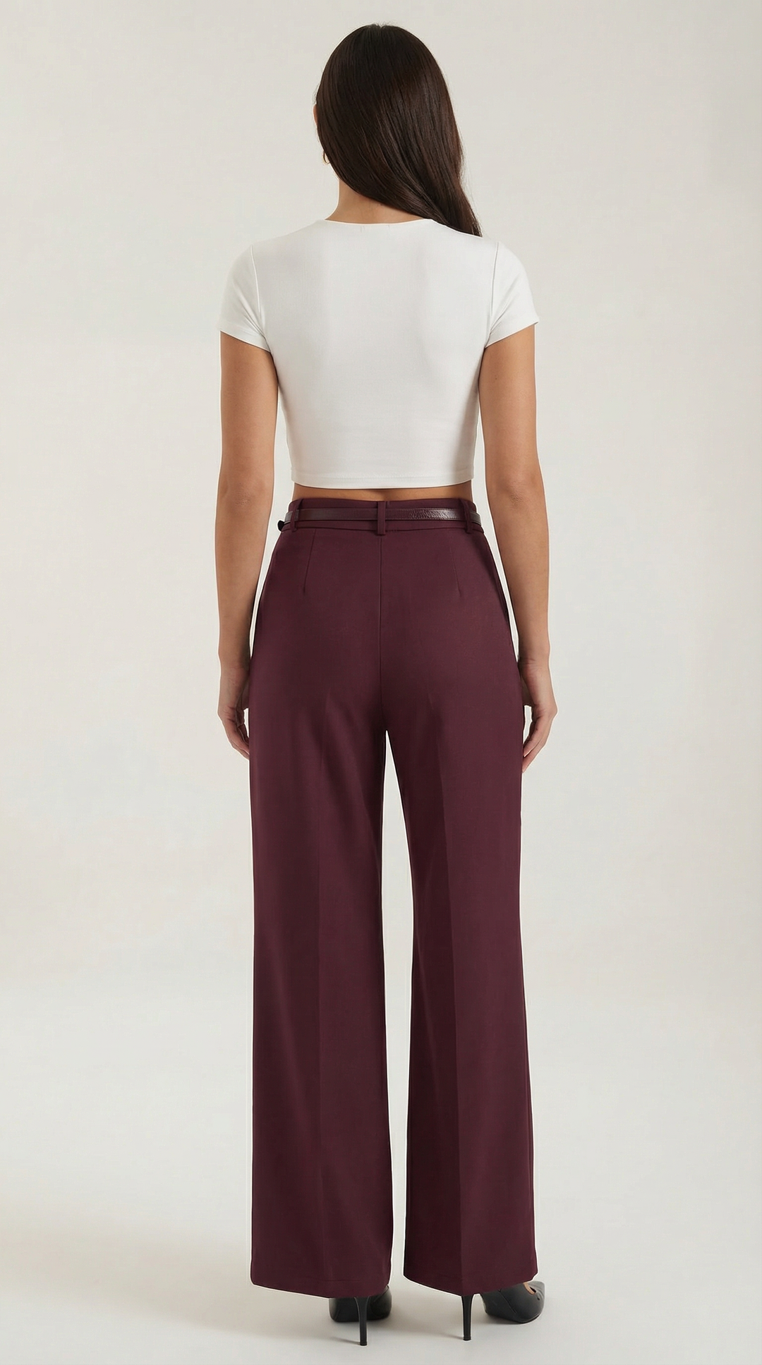 Bertha Wijde Pantalon van Stof