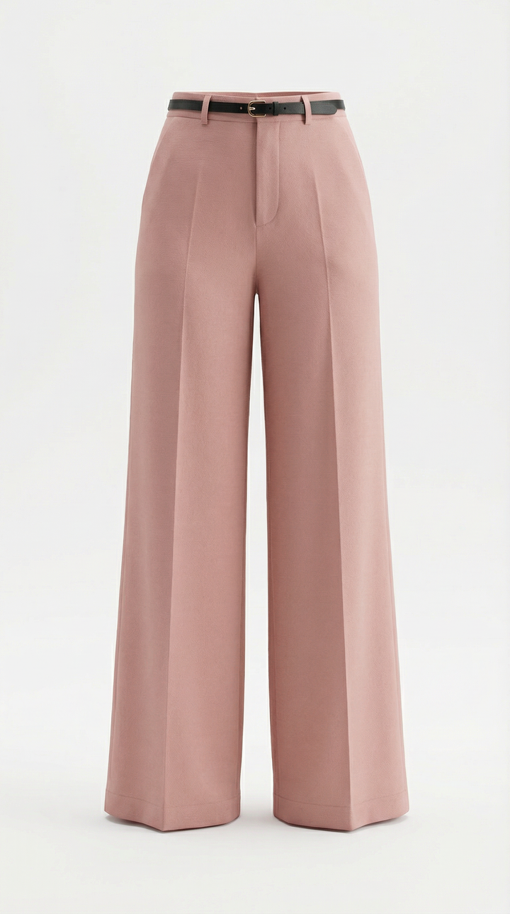 Bertha Wijde Pantalon van Stof