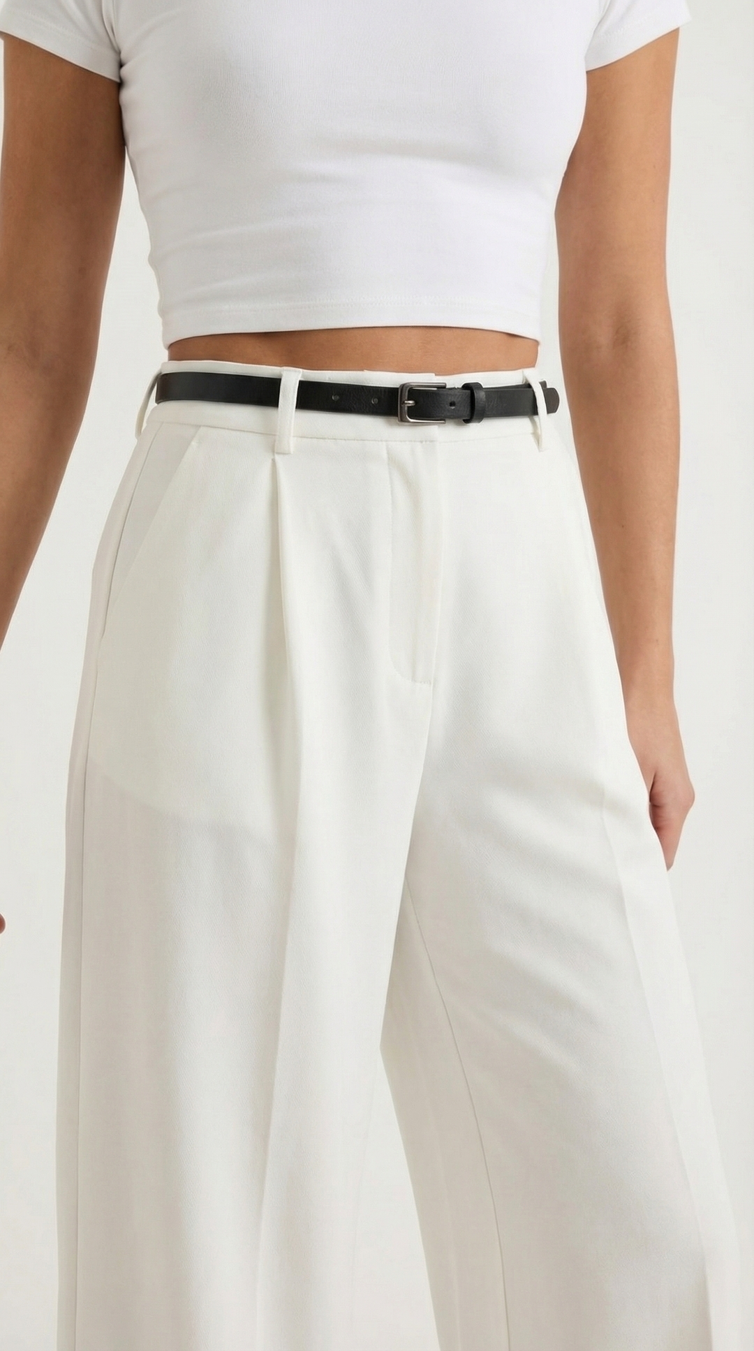 Bertha Wijde Pantalon van Stof