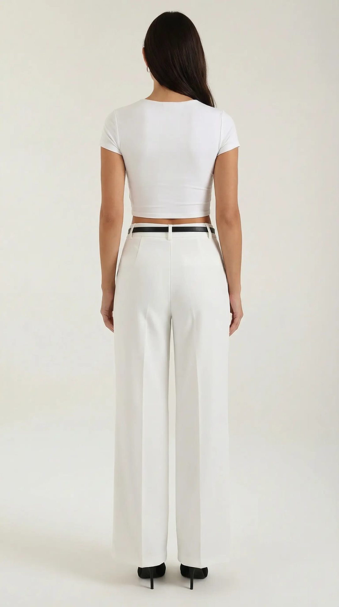Bertha Wijde Pantalon van Stof