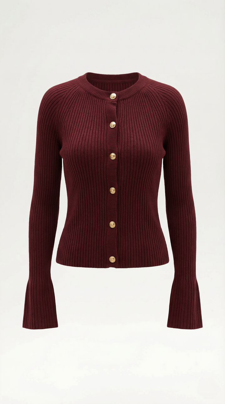 Betty Knopen-Up Brei Sweater