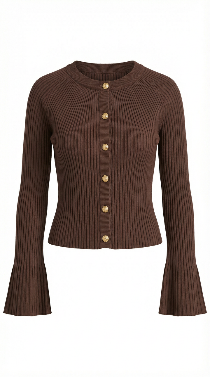 Betty Knopen-Up Brei Sweater